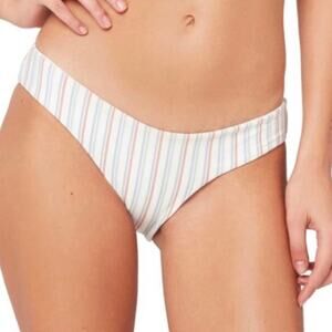 L*SPACE x Becca Tilley Pastel Striped Bikini Bottoms
